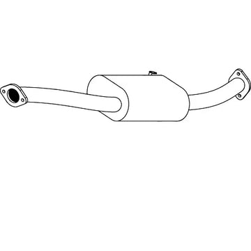 Redback Muffler for Nissan Patrol (10/2001 - 12/2012) - Brixton 4x4 - Buy Online Now!